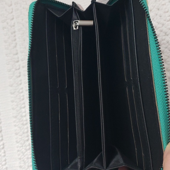 MONARQUE WRISTLET WALLET SIGNATURE COLLECTION/FRANK LLOYD WRIGHT SAGUARO SUNRISE - Picture 6 of 9